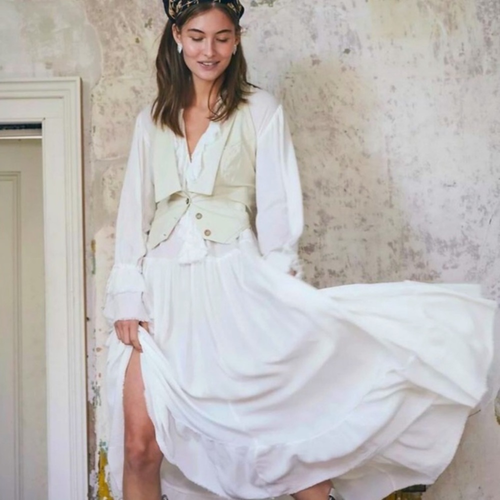 NWT Free People Sweet Darling Maxi Dress Size Medium